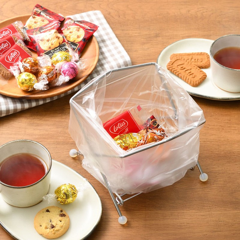 Oaks Food Garbage Receptor, Wide Mouth, Easy Disposal, Plastic Bag