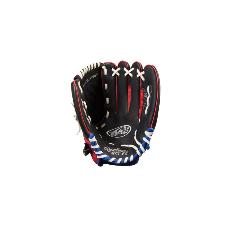 RAWLINGS PLAYERS SERIES 11.5" RH (LH THROW) BLACK/RED