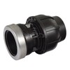Agora PE Fitting Coupling 32 mm X 1 1/4 Inch