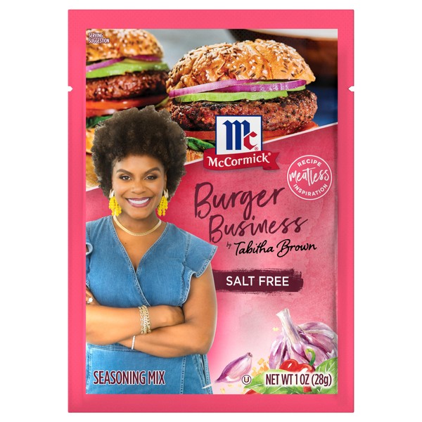 McCormick Burger Business Seasoning Mix by Tabitha Brown, 1 oz
