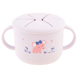 Stephen Joseph, Silicone Snack Cup, Snack Cups for Babies and Toddlers, Elephant, Medium