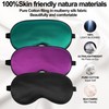 Sleep Mask, Silk Eye Mask for Sleeping with Adjustable Strap,