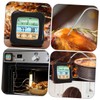 GRIRIW Touch Screen Food Thermometer Digital Oven Thermometer for Kitchen