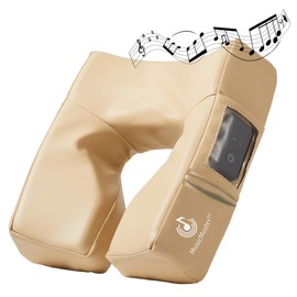 Master Massage Music Master High Fidelity Sound Face Cradle Cushion- Bluetooth Massage Pillow for Face Down Resting- Ultra Soft Massage Table Headrest Foam Headrest