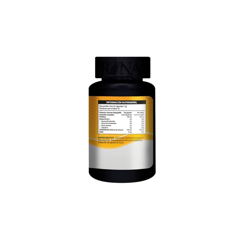 PRONACEN Curcuma + Harpagofito 90 capsulas