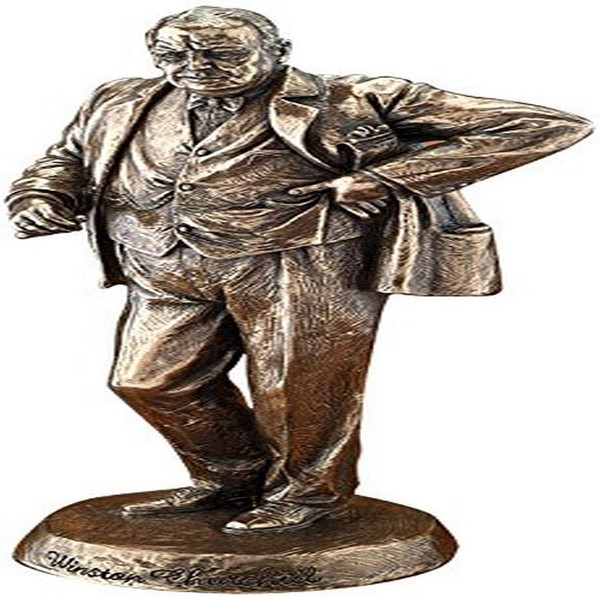 Design Toscano WU69095 Sir Winston Churchill Statue, Bronze