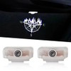 LED Car Door Logo Lights Compatible for Armada 2017-2022 Courtesy