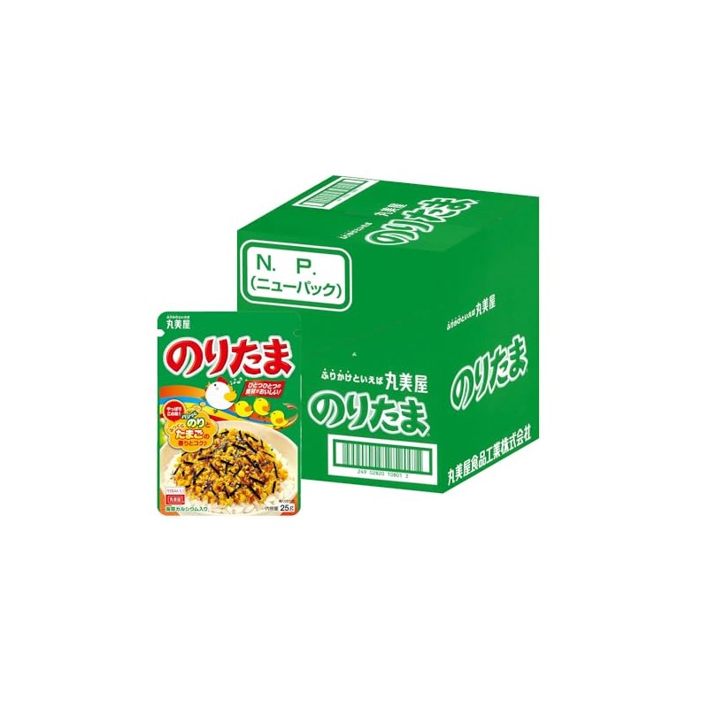Marumiya Furikake Tama Seaweed Egg Flavour 25g Japanese Rice Topping