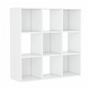 WAHEY Bookcase, 9 Cube Open Storage Organizer Display Bookshelf, HOFB009