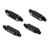 2 Pair Magnetic Pogo Pin Connector with Location Hole, 2/3/4/5/6/7/8P