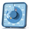 Secura 7.5-Inch Animal Pattern Visual Timer for Kids, 60-Minute Countdown