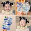 Little Girl Hair Ties Hair Barrettes Set of 22, Hair
