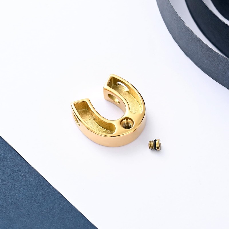 constantlife Cremation Jewelry for Ashes Horseshoe Urn Necklace for Women