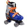 CHICAGO Skates Boys Adjustable Junior Quad Skates - Blue/Black/Orange -