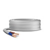 Primes DIY 2 Core Round White Flex Flexible Cable, stranded