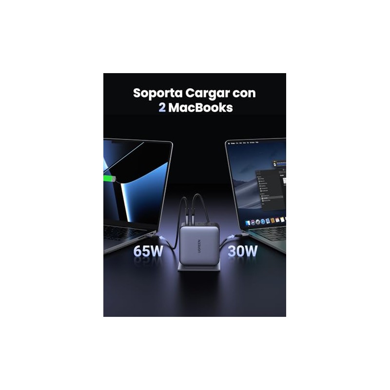 UGREEN Nexode X5 100W Cargador 5 Puertos 4 USB C