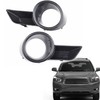 Nurniacl 2-Pack Front Bumper Fog Light Cover Grilles Fog Lamp