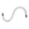B&P Lamp® 14" (356Mm) Rope Pattern Glass Chandelier Arm