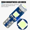 Arwrilt 20 PCS T5 Led Bulb Dash Lights, 3030 3SMD