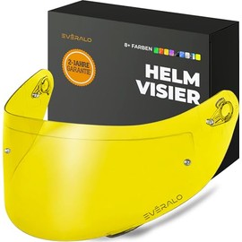 Compatible with Visor Agv K1 - K1s - K3sv - K5 - K5s - S4sv - Horizon - Skyline - Strada - Stealth sv - Compact - GT-2 (Yellow Night)