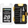 Hinrichs 28-Piece Precision Screwdriver Set with Ratchet & Extension -