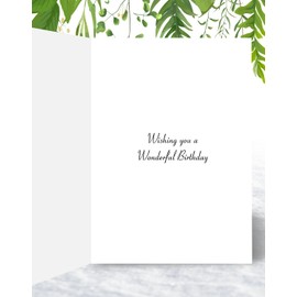 Wife Birthday Card - Dancing Cats Design - Happy Birthday Card for Her. A5 with Pink Envelope - Designed and Printed in the UK