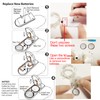 6 Pack Fairy Lights Battery Operated with Timer 2PCS Remote