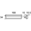 HELLA 2PS 013 301-091 Side Marker Light - Shapeline Tech