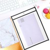 Cabilock Scrapbook 10Pcs Clear File Multi Functional Document Sleeves Paper