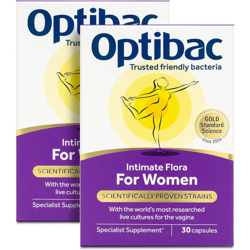 Optibac Probiotics for Women - Vaginal Probiotics - Most Researched