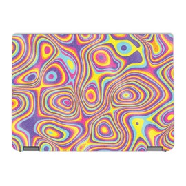 MightySkins Glossy Glitter Skin Compatible with Lenovo IdeaPad Flex 5 14" (2022) Full Wrap Kit - Gobstopper | Protective, Durable High-Gloss Glitter Finish | Easy to Apply | Made in The USA