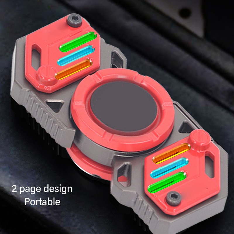 Boys Luminous Fingertip Rotating Toy DIY Dazzling Luminous Hand Rotating