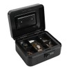 xydled Steel Cash Box Safe with Combination Lock,Money Safe Box