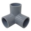 Kansai Chemical 3-Way Short Elbow Fitting PVC Made Space Saving