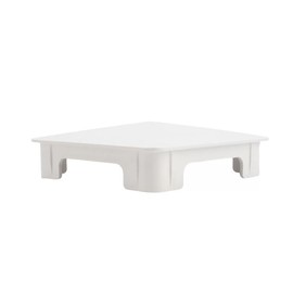 5" x 5" Slight Pyramid Internal Post Cap | Vinyl Post Cap | Vinyl Fence Cap | White | (Single Cap)