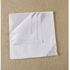 White Bridal Wedding Handkerchief, Crochet Lace,Cotton (6 pieces)