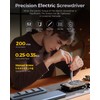 LIFEGOO Mini Electric Screwdriver, 62 in 1 Cordless Precision Power