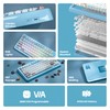 KiiBoom Phantom81 Lite 75% Gasket Mechanical Keyboard, QMK&VIA Programmable, 3