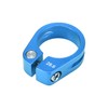 X AUTOHAUX 28.6mm Aluminium Alloy Bike Bicycle Seat Post Clamp