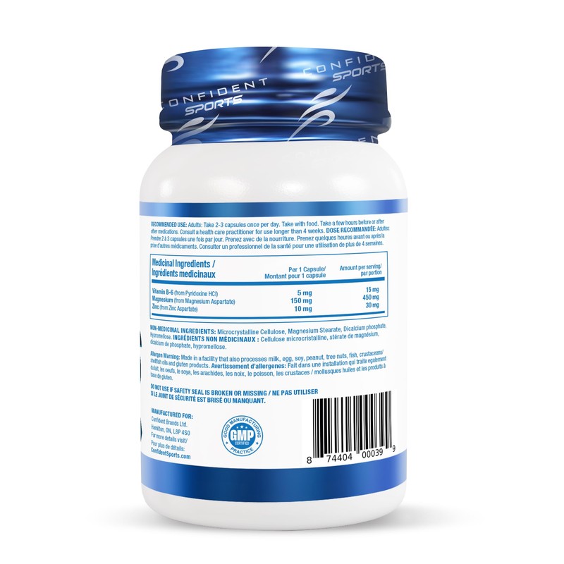 CONFIDENT SPORTS - ZMB6-100% Pure - Maximum Strength + Absorption
