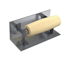 Bon Tool 12-510 Step/Corner Tool -Inside 6" X 2 1/2" - Sq Rad Wood Handle