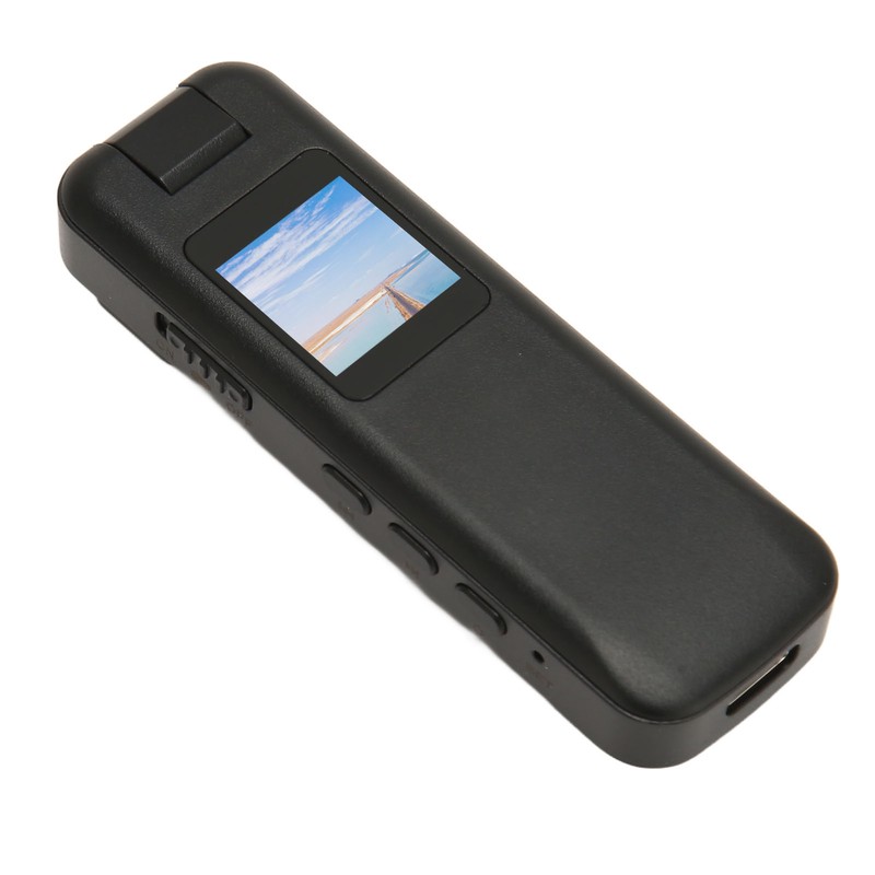 Back Clip Video Recorder 1080P Infrared Night Vision Support Standard