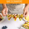 Taco Holder 4 Packs - Health Material Stainless Steel Taco