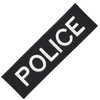 Set of 5 Police Sergeant Badges - High-Quality Iron-On &