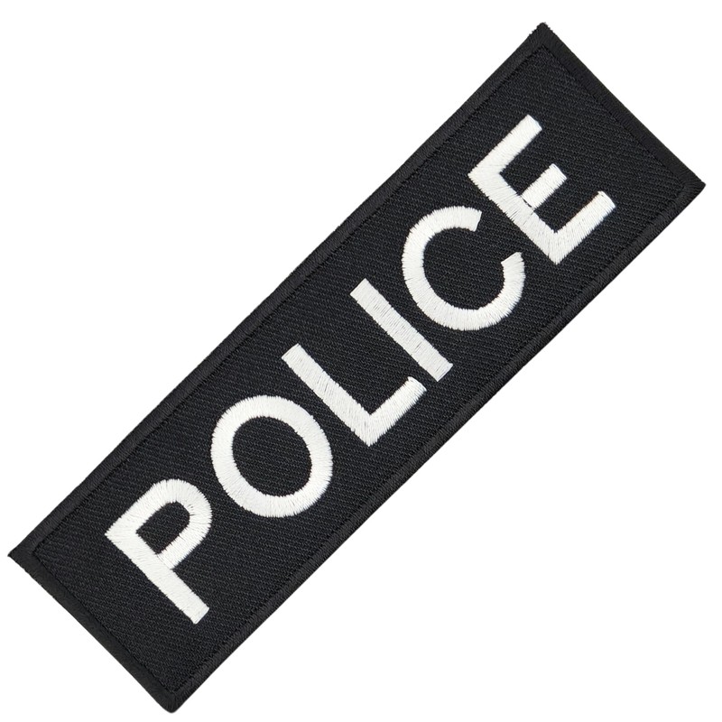 Set of 5 Police Sergeant Badges - High-Quality Iron-On &