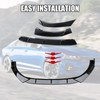 Front Bumper Lip Splitter Compatible with 2026 2025 2024 2023