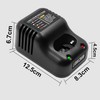 Tnvodejo 7.4V 1.2A 6V 50/60Hz Input 100-240V Li-ion NI-MH Battery