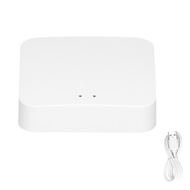 Intelligent Wireless Gateway Hub WiFi 802.11 B/g/n AI Voice Control for ZigBee 2.0 for TUYA 5V