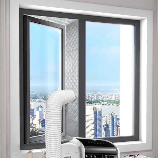 FSEN Portable AC Window Seal Kit - Heavy-Duty Window Barrier