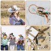 40Pcs Turkey Feathers for Crafting, Natural Pheasant Feathers Hat Feathers,